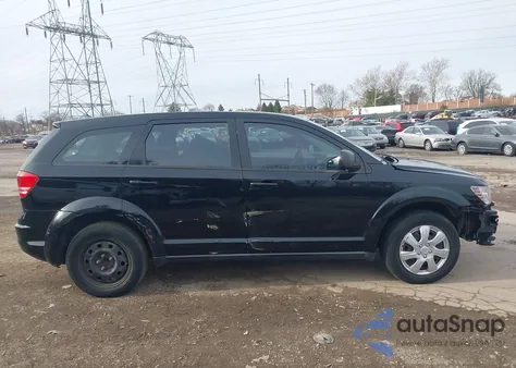 2014 Dodge Journey American Value Pkg из США, поврежденный, VIN 3C4PDCAB7ET171102